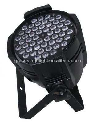 54个3W LEDパーライト RGBW — 高輝度照明器具の最新選択肢